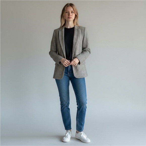 H&M Denim - H&M Equestrian Plaid Riding Size 4